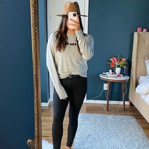 COZY A&F “all the feels” crewneck